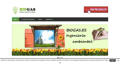 Desktop Screenshot of biogas.es